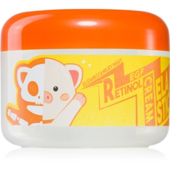 Elizavecca Milky Piggy EGF Elastic Retinol Cream crema de noapte pentru regenerare profunda cu retinol - imagine 2